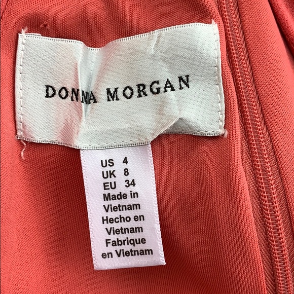 Donna Morgan Women's Midi-Length Halter Dress - Picture 2 of 6